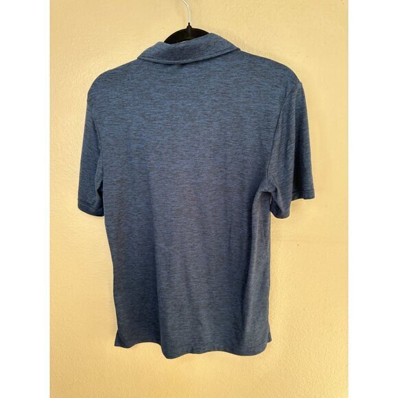 32 Degrees Mens Blue Polo Small collared short‎ sleeve Polyester pullover Golf - Picture 6 of 7